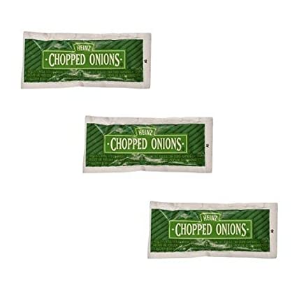 Heinz Chopped Onions Packets - 9 gram (50 ct.)