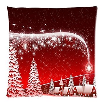 Cukudy Fashion Home Decorative Pillowcase Cotton Polyester Pillow Cover 18 x 18 Inches Cushion Cover