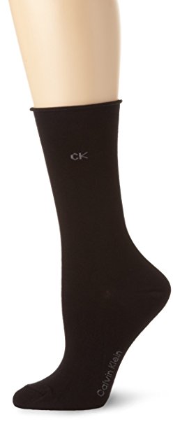 Calvin Klein Women's Roll-Top Socks (Pack of Three)