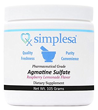 Agmatine Powder, 750 mg - Pure Agmatine Helps Lower Blood Pressure Supplement
