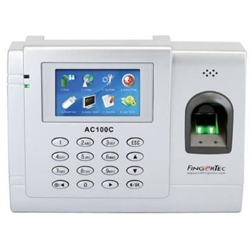 Fingertec Full Color Biometric Time Attendance System for 3000 Fingerprints - Fingertec AC-100C