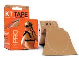 KT TAPE PRO Elastic Kinesiology Therapeutic Tape - 20 Pre-Cut 10-Inch Strips