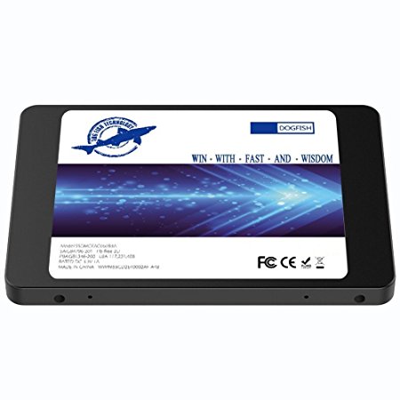 Dogfish SSD 60GB SATA3 III 2.5 Inch Internal Solid State Drive 7MM Height MLC SLC Desktop Laptop Hard Drive 60 GB