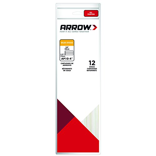 Arrow Fastener AP10-4 10-Inch All Purpose Glue Sticks