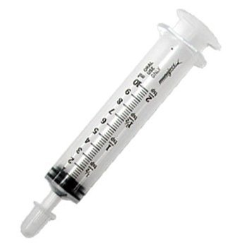 Monoject Oral Medication Syringe With Tip Cap, 10 ml [2 tsp]