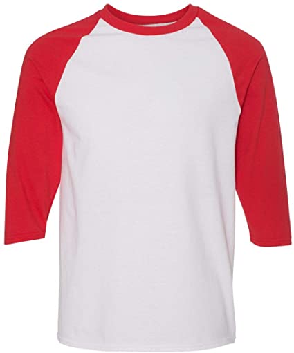 Gildan mens Heavy Cotton ¾-Sleeve Raglan (G570)