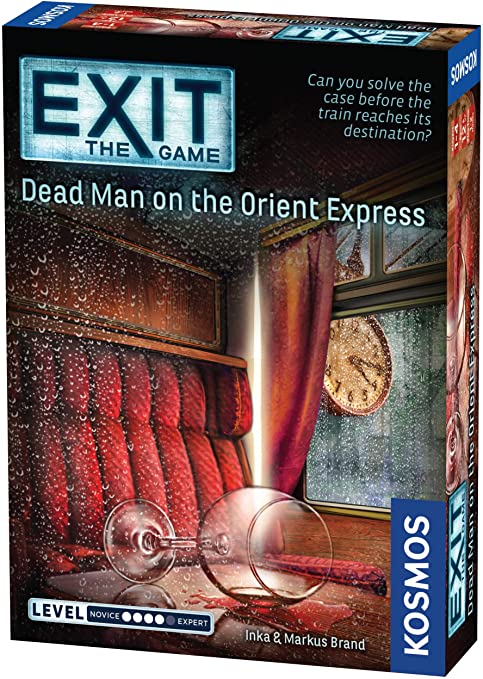 Thames & Kosmos EXIT - The Game | The Dead Man on the Orient Express | Level: Professional | Unique Escape Room Game, 1-4 Players | Ages 10  |