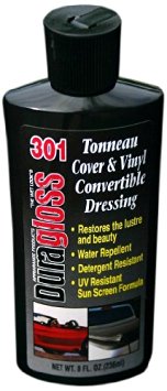 Duragloss 301 Automotive Tonneau Cover and Vinyl Convertible Dressing - 8 oz.