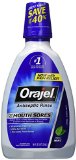 Orajel Antiseptic Mouth Sore Rinse 16 Fluid Ounce