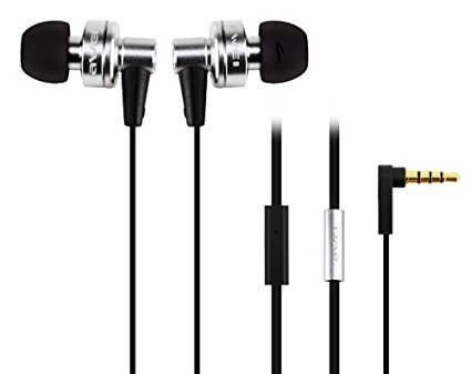 AWEI ES900i High Performance Headphones Earphone Headsets For iPhone 4/4S MP3 IPOD, Silver