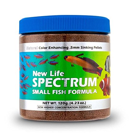 New Life Spectrum 120g Fish Sink Food, Small