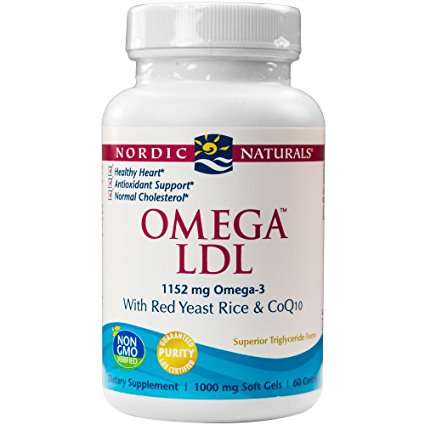 Nordic Naturals - Omega LDL, With Red Yeast Rice & CoQ10, 60 Soft Gels (FFP)
