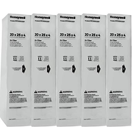 Honeywell FC100A1037-5 20" x 25" Merv 11 Filter Media (Pack of 5)