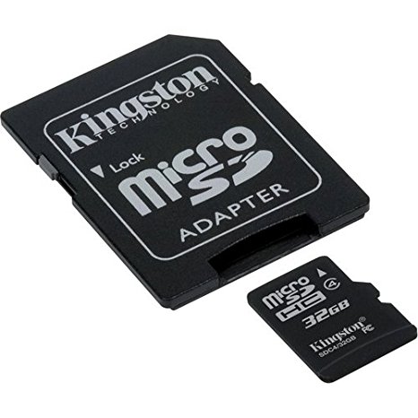 Kingston Technology Cell Phone Memory Card 32GB microSDHC Memory Card