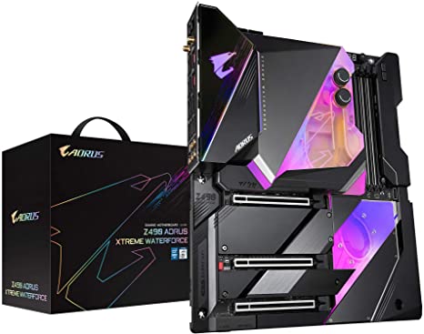 GIGABYTE Z490 AORUS Xtreme WF (Intel LGA1200/Z490/E-ATX/All-In-One Monoblock/3xM.2 Thermal Guard/SATA 6Gb/s/USB 3.2 Gen 2/Intel WiFi 6/Dual Thunderbolt 3/ESS9218 DAC/Aquantia 10GbE/Gaming Motherboard)