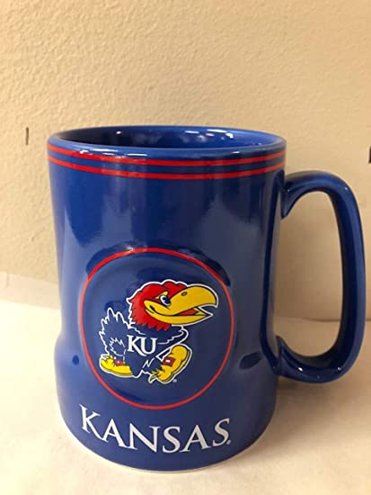 Hall of Fame Memorabilia Kansas Jayhawks Coffee Mug - 18oz Game Time