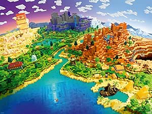 Ravensburger - Puzzle Minecraft, 1500 Pezzi, Idea regalo, per Lei o Lui, Puzzle Adulti