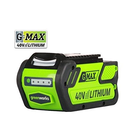 Factory-Reconditioned Greenworks 29472-RC G-MAX 40V 4 Ah Lithium-Ion Battery