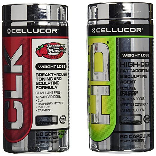 Cellucor - CLK Weight Loss Breakthrough Toning and Sculpting Formula Raspberry (SUPER HD & CLK COMBO)