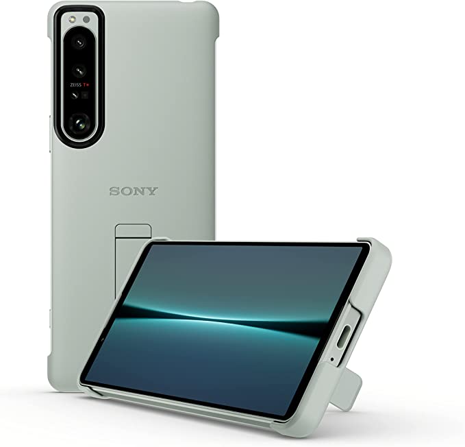 Style Cover with Stand for Sony Xperia 1 IV - Grey