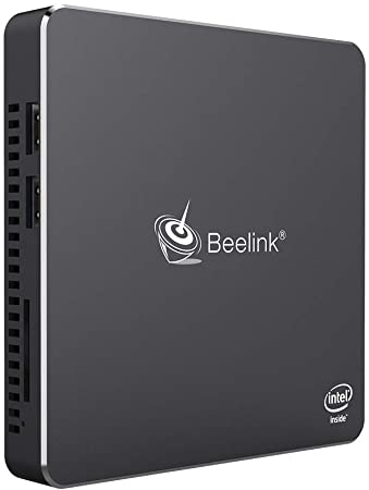 Beelink Mini PC Intel Celeron N3450(up to 2.2GHz),Windows 10 Pro Mini Desktop Computer, 6GB DDR3/128GB SSD, 2.4G/5G Dual WiFi, Gigabit Ethernet, 4K HD Dual HDMI Ports (6GB 128GB/Intel Celeron N3450)