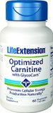 Life Extension Optimized Carnitine w Glycocarn 60 vegetarian capsules