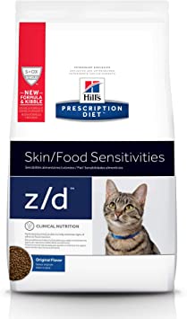 Hill's Prescription Diet z/d Skin/Food Sensitivities Dry Cat Food, 8.5 lb bag