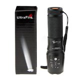UltraFire NEW 5 Modes CREE XM-L T6 LED Bright 2000 Lumens Adjustable Focus Flashlight Torch Lamp Torch Set 1 Flashlight Only