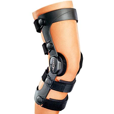 DonJoy Legend SE-4 Knee Support Brace: PCL (Posterior Cruciate Ligament), Right Leg, X-Small