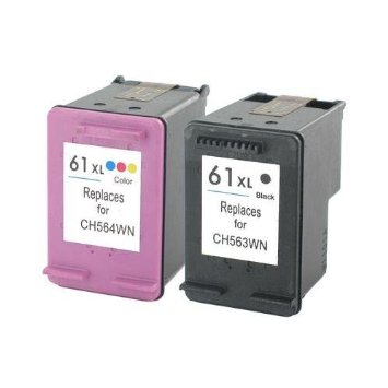 Generic Remanufactured Ink Cartridge Replacement for HP CH563WN ( Black,Tri Color , 2-Pack )