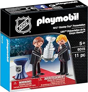 Playmobil NHL Stanley Cup Presentation Set, White