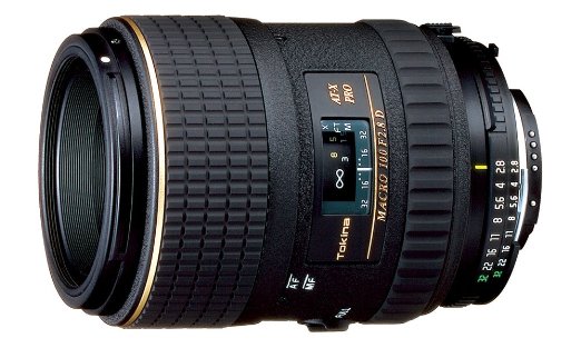 Tokina AT-X 100mm f/2.8 PRO D Macro Lens for Nikon Auto Focus Digital and Film Cameras - Fixed