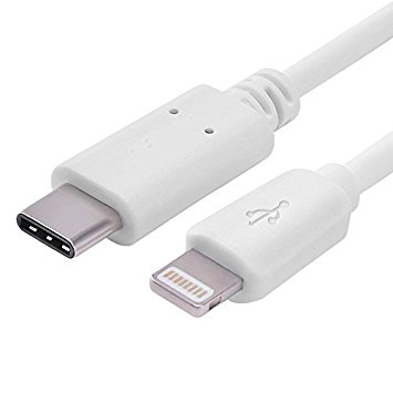 Eityilla(TM) USB-C to Lightning Port Adapter for USB Type-C Devices Including Apple new MacBook, ChromeBook Pixel ,Nokia N1