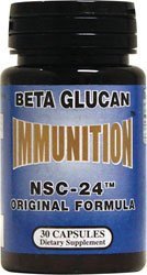 Nutritional Supply Corp Immunition NSC Beta Glucan Original Formula -- 3 mg - 30 Capsules by Nutritional Supply Corporation