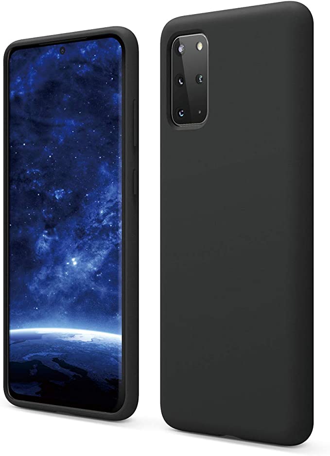elago Galaxy S20 Plus Silicone Case Designed for Samsung Galaxy S20 Plus Case 6.7" - Premium Silicone, Full Body Protection : 3 Layer Structure (Black)