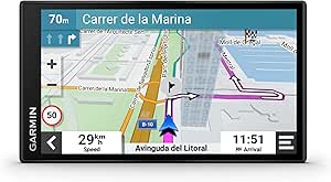 Garmin DriveSmart 66 MT-D 6 Inch Sat Nav with Map Updates for UK, Ireland and Full Europe, Environmental Zone Routing, Bluetooth Hands-Free calling and Digital Traffic (Renewed)