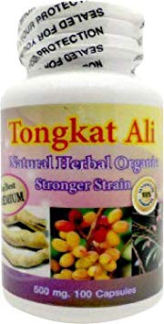 The Best Premium Tongkat Ali Pasak Bumi Root Powder 100% Organic Natural Herbal 500mg 100 Vegetarian Capsules