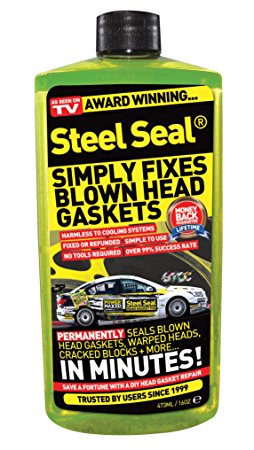 Steel Seal Blown Head Gasket Fix Repair Sealer - 8 Cylinder