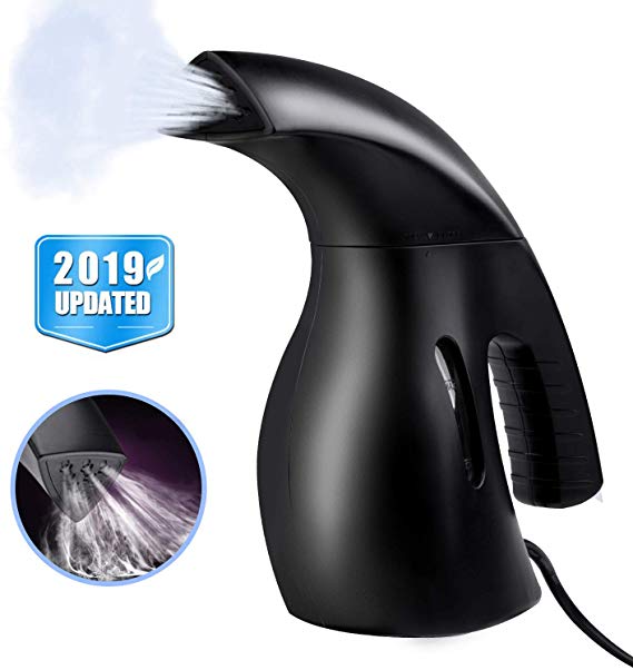 Clothes Steamer, Miss Gorgeous 180ml Powerful Handheld Garment Steamers for Clothes/Fabric- Wrinkle Remover, Clean and Sterilize- Fast Heat-up/Auto-Off- Portable, Compact Perfect for Home/Travel