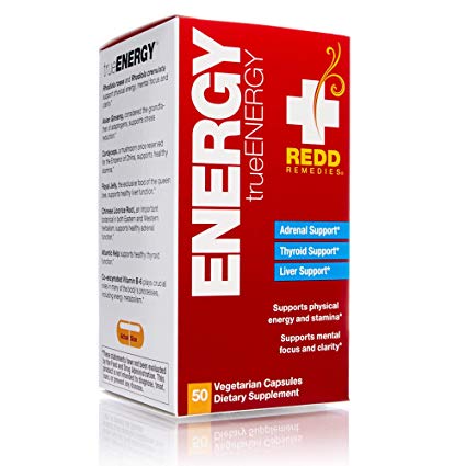 Redd Remedies - trueENERGY, Supports Energy Production and Stamina, 50 Count