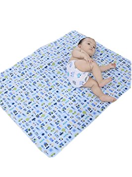 Kris&Ken Waterproof Reusable Changing Pad Baby Changing Mat for Diaper Change 27.5"x 31.5"