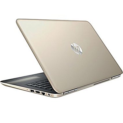 2017 Newest Premium HP Pavilion Business Flagship High Performance Laptop PC 15.6" HD Display Intel i5-6200U Processor 8GB RAM 1TB HDD Webcam 802.11AC WIFI Bluetooth DVD-RW Windows 10-Modern Gold