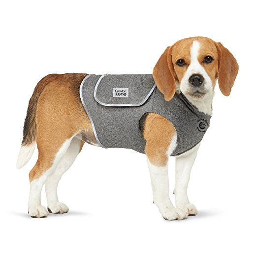 Comfort Zone Calming Vests for Dogs, For Thunder and Anxiety