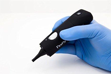 Firefly DE550 Wireless Digital Video Otoscope/Earscope, with 50x magnification and built-in battery