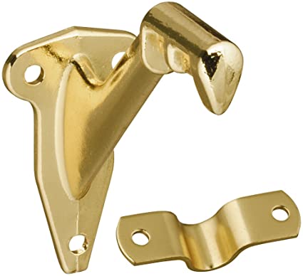 National Hardware S571-050 DP57-1050 Handrail Bracket in Brass