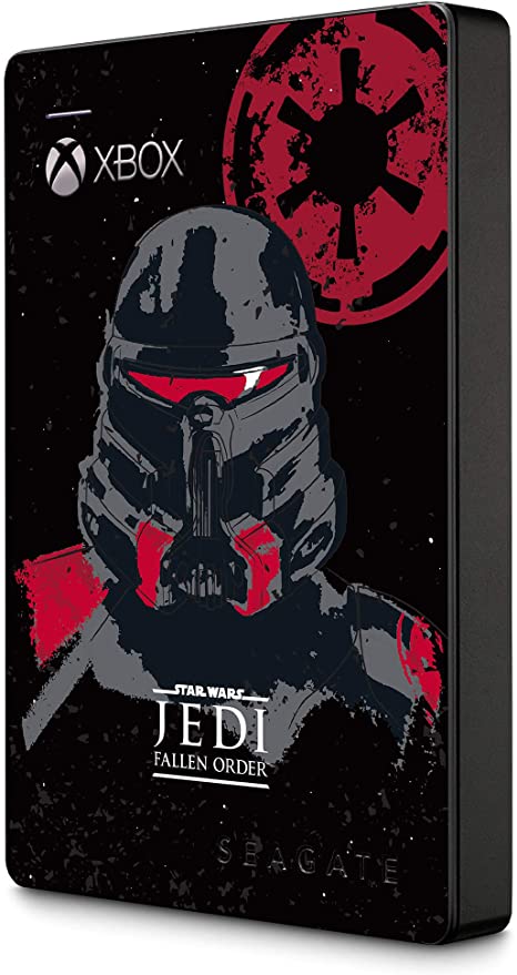 Seagate Game Drive For Xbox 2TB External Hard Drive Portable HDD – USB 3.0 Star Wars Jedi: Fallen Order Special Edition, Designed For Xbox One, 1 Year Rescue Service (Stea2000426)