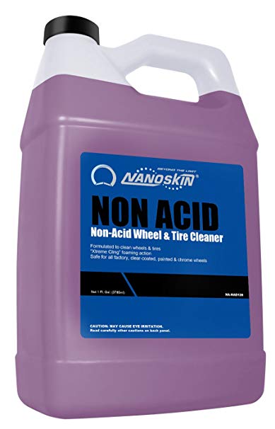 Nanoskin (NA-NAD128) Non Acid Non-Acid Wheel & Tire Cleaner - 1 Gallon