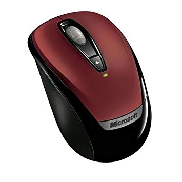 Microsoft Wireless Mobile Mouse 3000 - Red