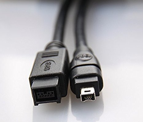 BIZLANDER Firewire High Speed Premium Cable 1394B 800-400 IEEE 9 Pin Male to 4 Pin Male Cable 6FT for Mac Pro, MacBook Pro, Mac Mini, iMac PC,Digital Cameras, SLR