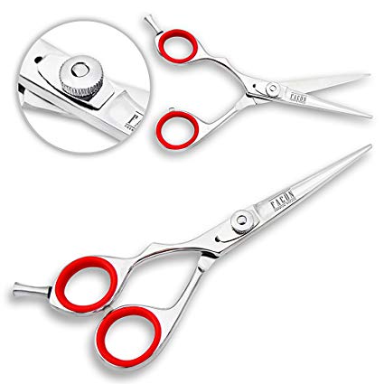 [LEFTY SHEARS] Facón Professional Razor Edge Salon Barber Left Handed Hair Cutting Scissors/Shears - 6" Overall Length with Tension Screw - Japanese Stainless Steel - Sword-like Sharp Blades